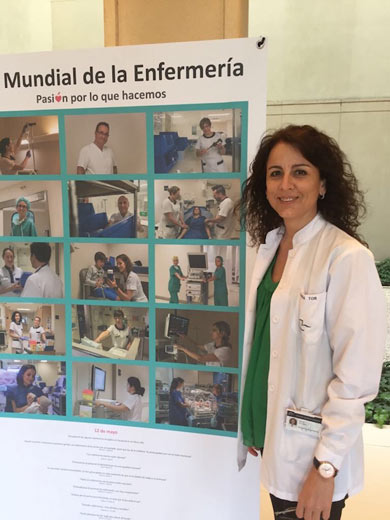 Sara Tor Sala en el Día Mundial de la Enfermería