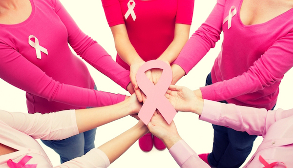 Mujeres reunidas contra el cáncer de mama
