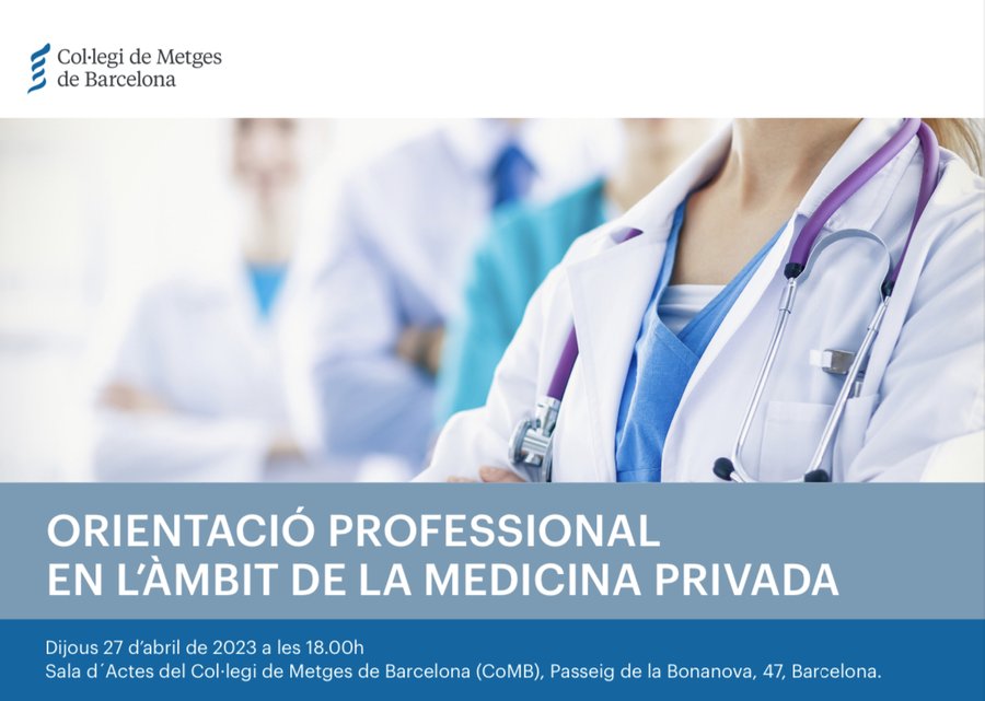 Evento orientacion profesional en el ambito de la medicina privada