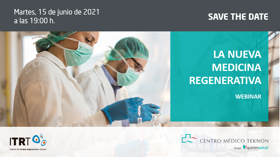 Save the date Medicina Regenerativa TEKNON
